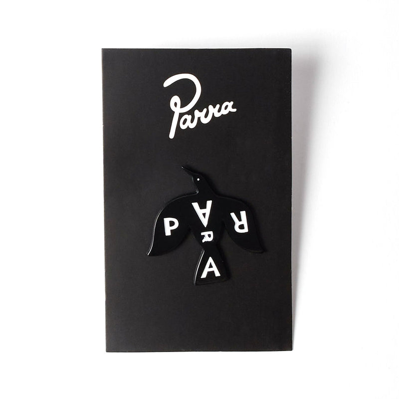 By Parra Crow Enamel Pin - Black