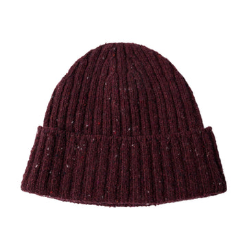 By Parra Reversed Flag Beanie - Dark Burgundy