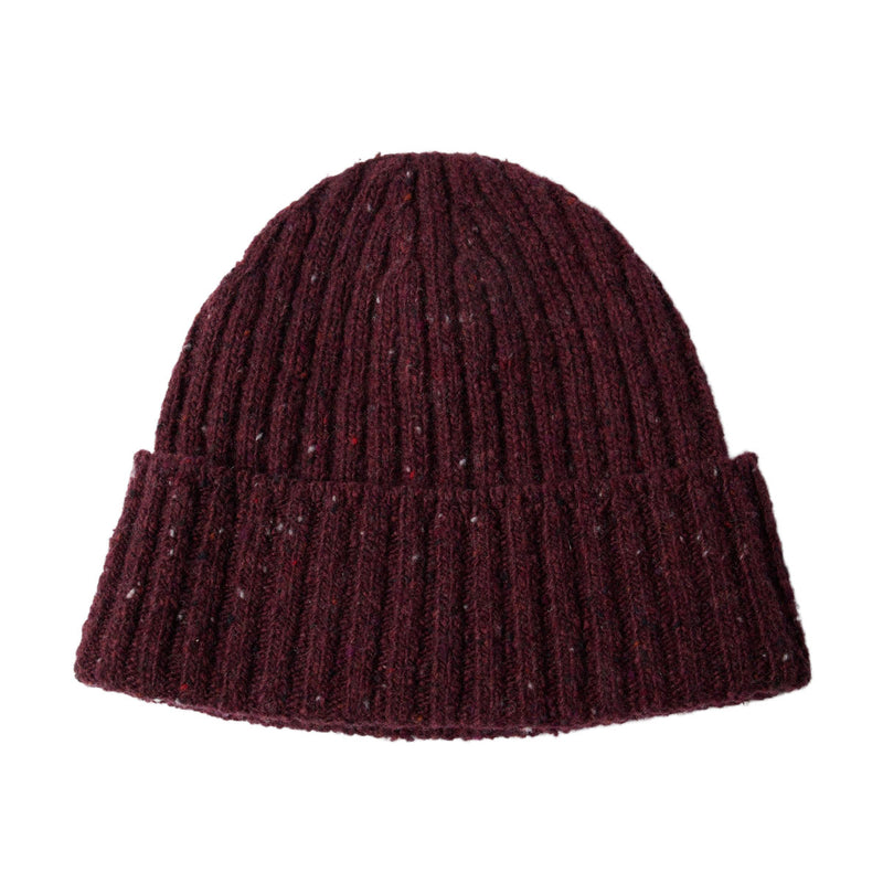 By Parra Reversed Flag Beanie - Dark Burgundy