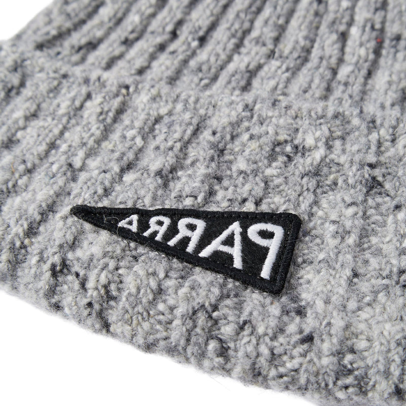 By Parra Reversed Flag Beanie - Grey