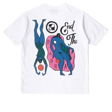 By Parra End The Loungechair T-Shirt - White