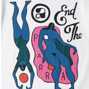 By Parra End The Loungechair T-Shirt - White
