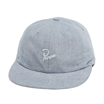 By Parra Signature 6 Panel Hat - Blue Chambrey