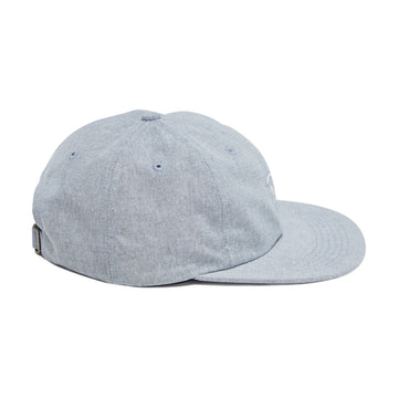 By Parra Signature 6 Panel Hat - Blue Chambrey