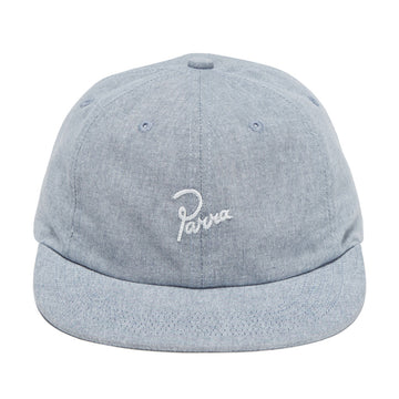 By Parra Signature 6 Panel Hat - Blue Chambrey