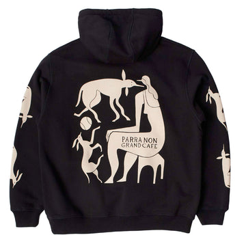 By Parra Non Grand Cafe Hoodie - Black