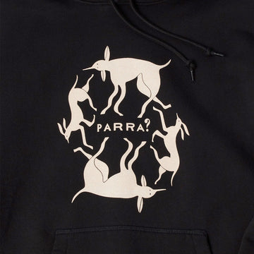By Parra Non Grand Cafe Hoodie - Black