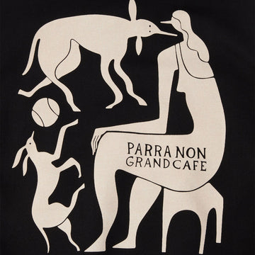 By Parra Non Grand Cafe Hoodie - Black