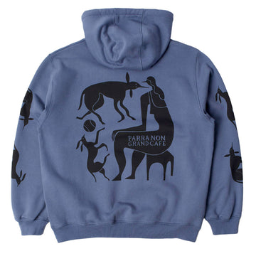 By Parra Non Grand Cafe Hoodie - Blue