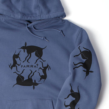 By Parra Non Grand Cafe Hoodie - Blue