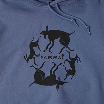 By Parra Non Grand Cafe Hoodie - Blue