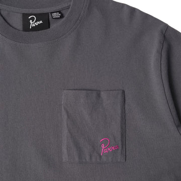 By Parra Signature Pocket T-Shirt - Grey