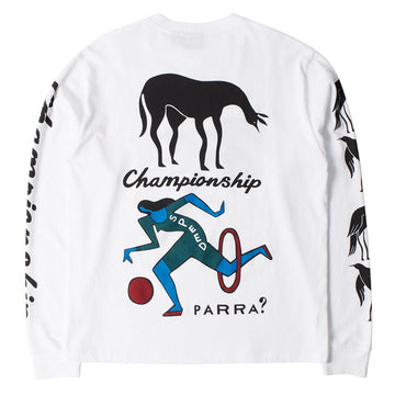 By Parra Divine Hammer Long Sleeve T-Shirt - White