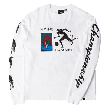 By Parra Divine Hammer Long Sleeve T-Shirt - White
