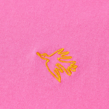 By Parra Yarn Bird T-Shirt - Pink