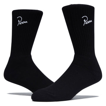 By Parra Signature Crew Socks - Black