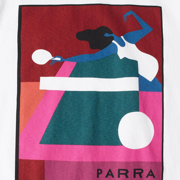 By Parra Ping Ponged T-Shirt - White