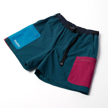 By Parra Hardly Hiked Ripstop Shorts - Mallard Green