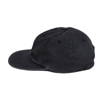 By Parra Signature 6 Panel Hat - Black Twill
