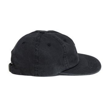 By Parra Signature 6 Panel Hat - Black Twill