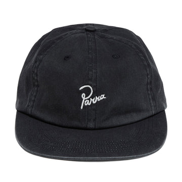 By Parra Signature 6 Panel Hat - Black Twill