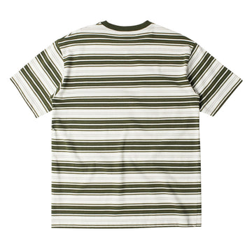 By Parra Signature Striped T-Shirt - Green