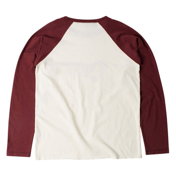 By Parra Baller Of The Based Raglan Long Sleeve T-Shirt - Dark Red