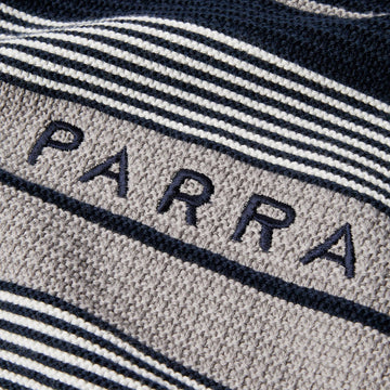 By Parra Neatly Striped Knitted Sweater - Navy Blue