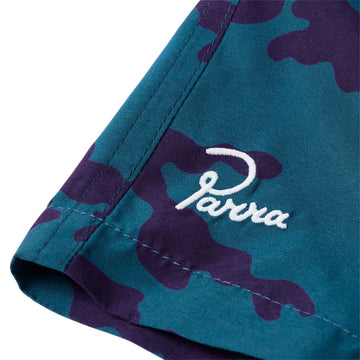By Parra Purple Camo Man Boardshorts - Blue