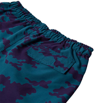 By Parra Purple Camo Man Boardshorts - Blue