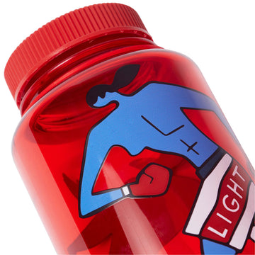 By Parra Water Slapped Nalgene Water Bottle - Red
