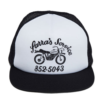 By Parra Moto Service 5 Panel Hat - Black
