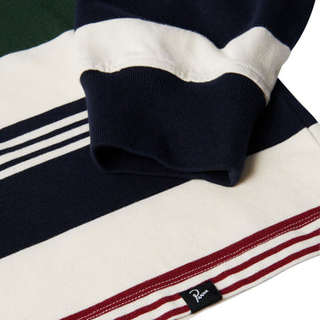By Parra Original Stripe Long Sleeve T-Shirt - Pine Green