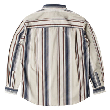 By Parra Vertical Darwin Long Sleeve Shirt - Grey