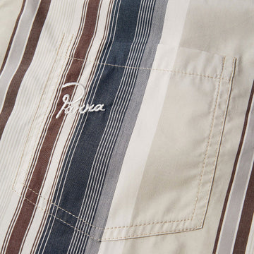 By Parra Vertical Darwin Long Sleeve Shirt - Grey