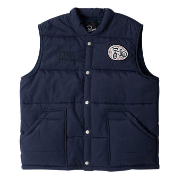 By Parra New System Puffer Vest - Navy Blue