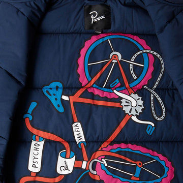 By Parra New System Puffer Vest - Navy Blue