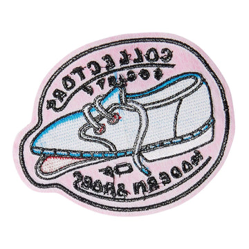 By Parra Shoe Collector Embroidered Patch - Pink