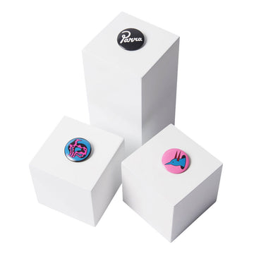 By Parra Some Pin-Back Set Of Buttons - Pink