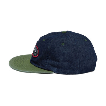 By Parra Lonely Key 6 Panel Hat - Blue