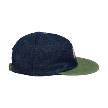 By Parra Lonely Key 6 Panel Hat - Blue