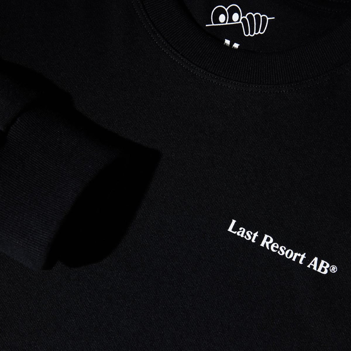 Last Resort AB Atlas Monogram Long Sleeve T-Shirt - Black/White image 3