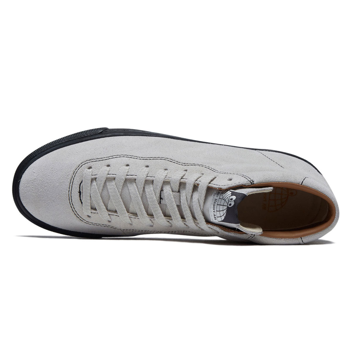Last Resort AB VM001 Hi Suede Shoes - White/Black/Black image 3