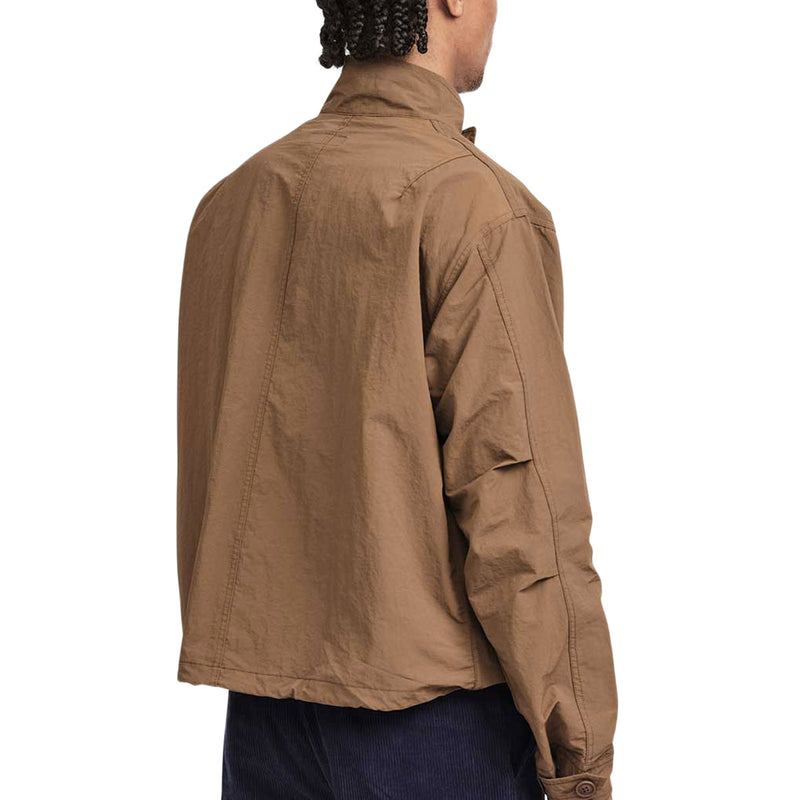 Last Resort AB Cropped Parka Jacket - Brown Khaki