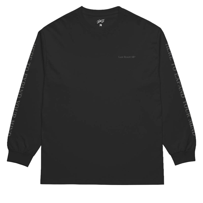 Last Resort AB Atlas Mind Long Sleeve T-Shirt - Black/Grey