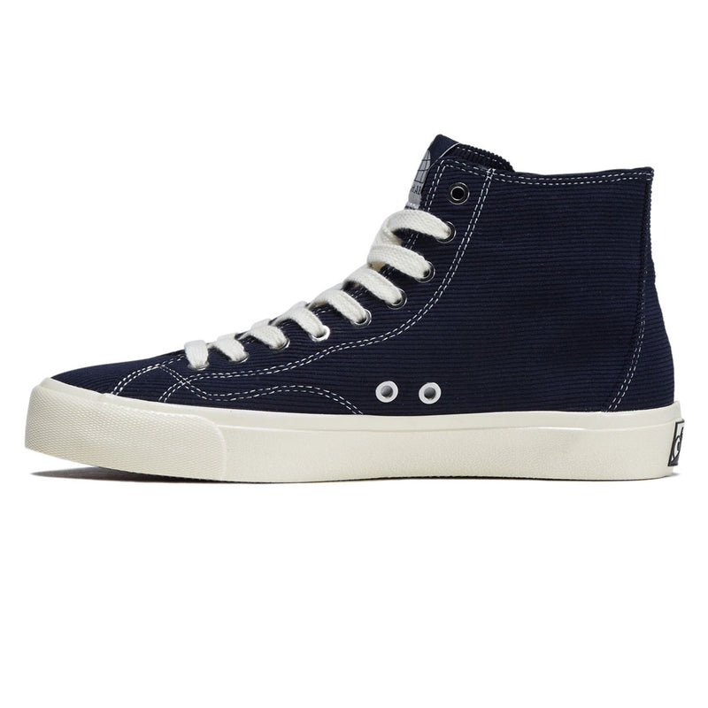 Last Resort AB VM003 Cord Hi Shoes - Dark Navy/White