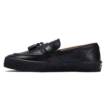 Last Resort AB VM005 Loafer Shoes - Ostritch Black/Black