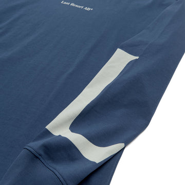Last Resort AB Long Sleeve T-Shirt - Mid Blue