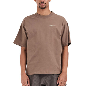 Last Resort AB Atlas Mono T-Shirt - Washed Brown/Beige