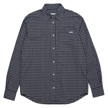 Last Resort AB OG Long Sleeve Shirt - Navy/Grey Check